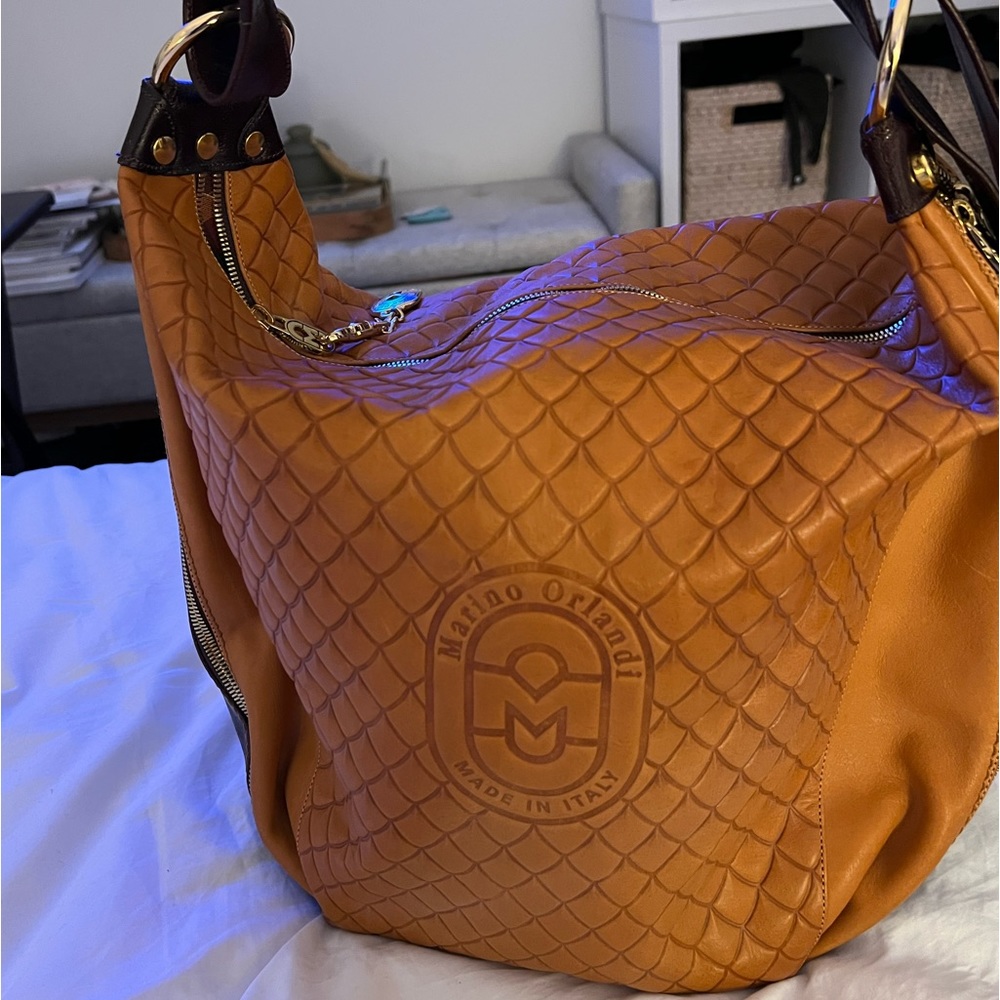 NWOT - Marino Orlandi Large Sling/backpack bag